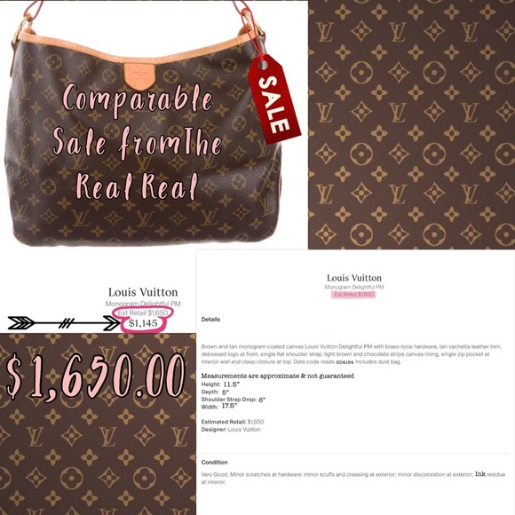 Louis Vuitton Monogram Delightful PM - Picture 5 of 16